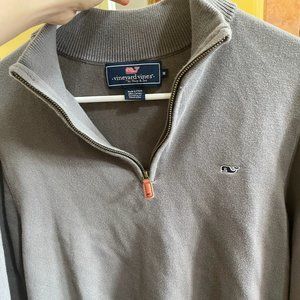 Vineyard Vine Gray Mens Sweater